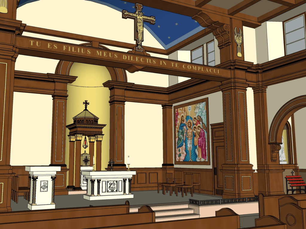 sjv new chapel interior rendering